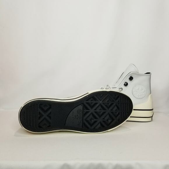 Converse Unisex CTAS Chuck 70 Leather Hi  Women's Size 5 Moonbath  #05369C NWT - Picture 4 of 10